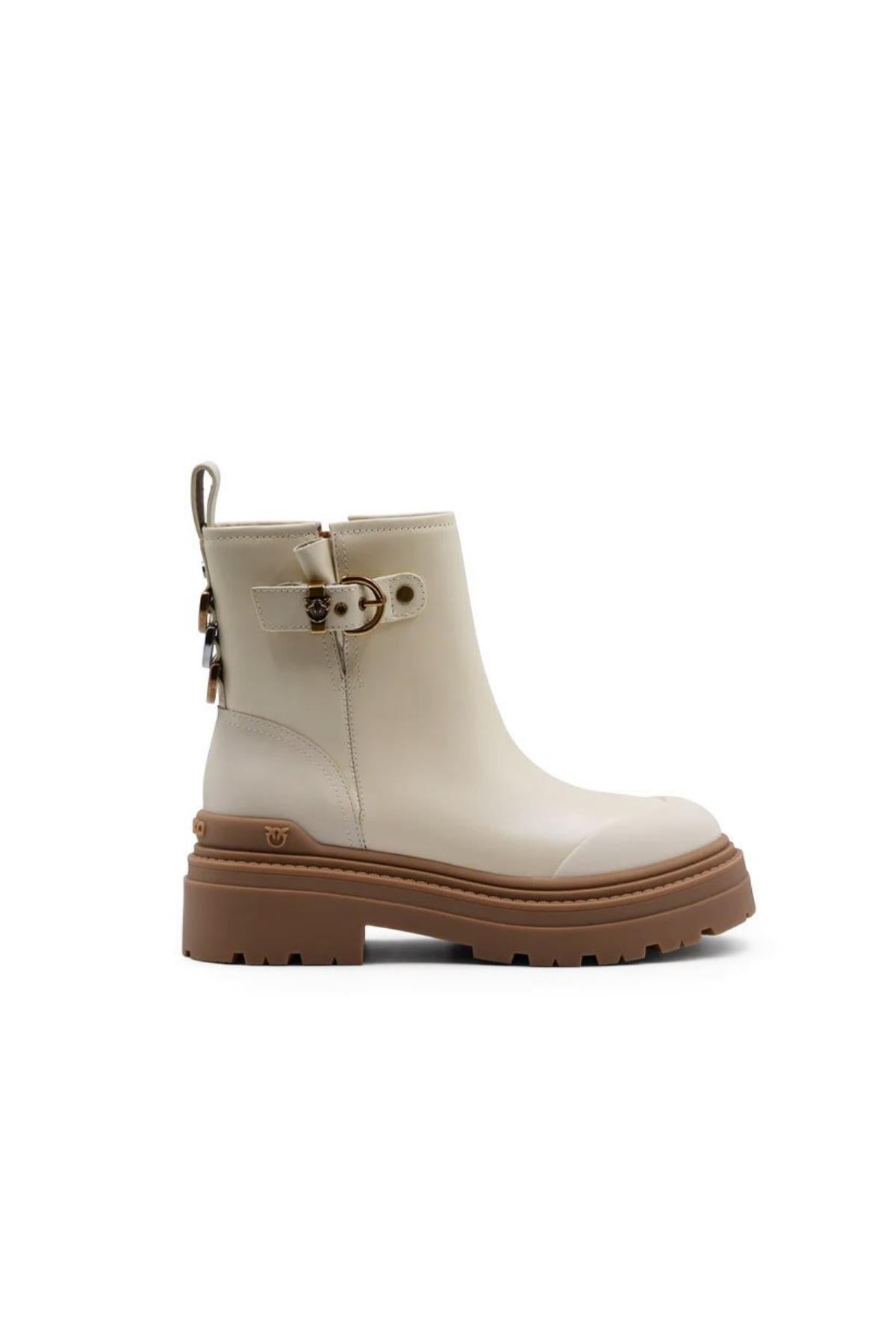 MIA 21 - ANKLE BOOT CALF LEATHER SD0409P001/DY7 PINKO