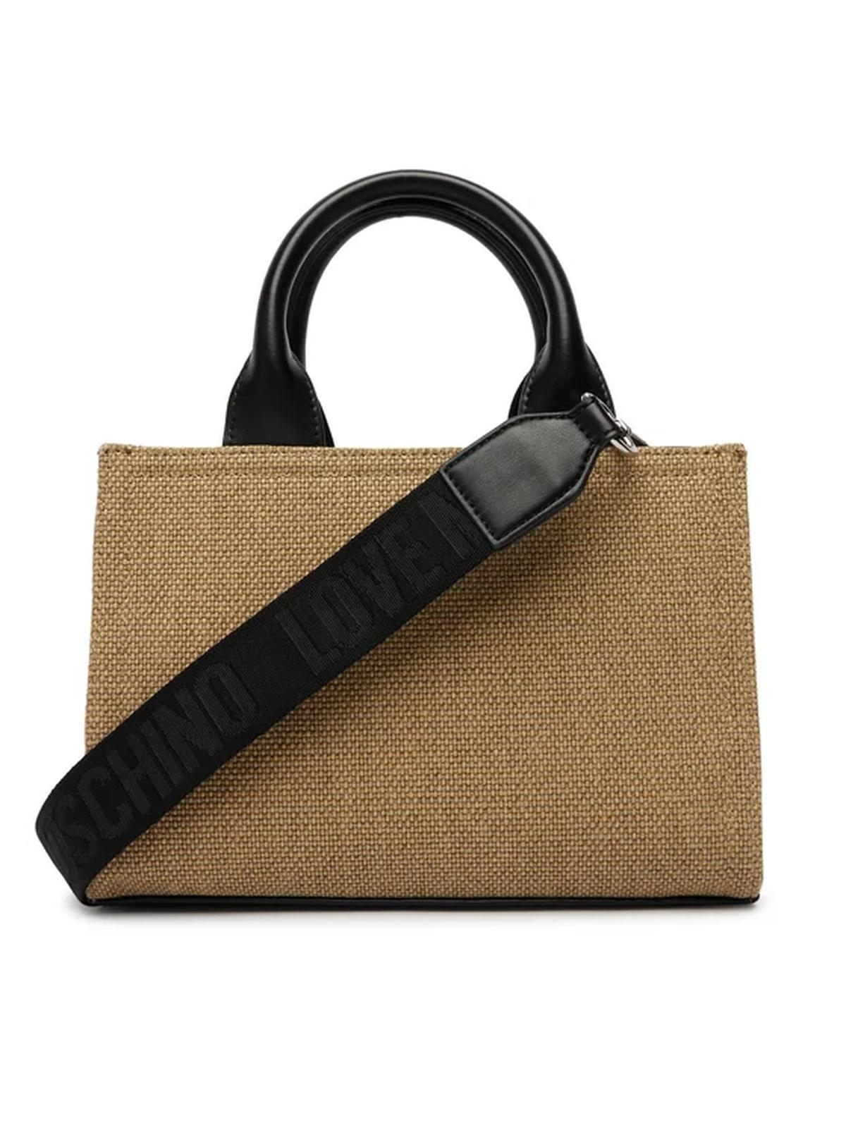 BORSA CANVAS ORO 