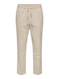 ONLY&SONS ONSLINUS CROP 0007 COT LIN PNT NOOS