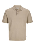 JJ REBEL JREBCALLUM KNIT POLO SS SN