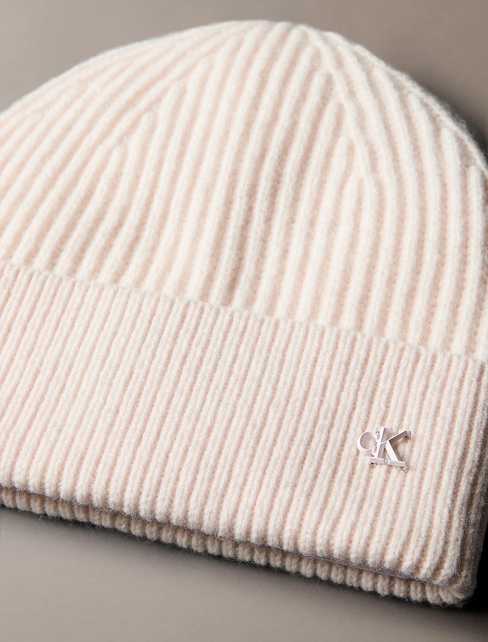 CK METAL WOOL BEANIE LV04D8032G/WFI CALVIN KLEIN