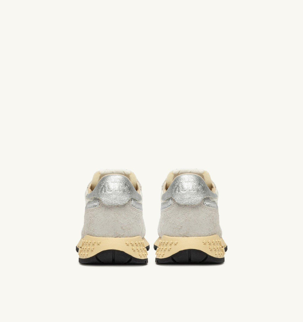 Sneakers Reelwind multicolor in tessuto e pelle scamosciata WWLW-MU01/WHITE-SILVER AUTRY
