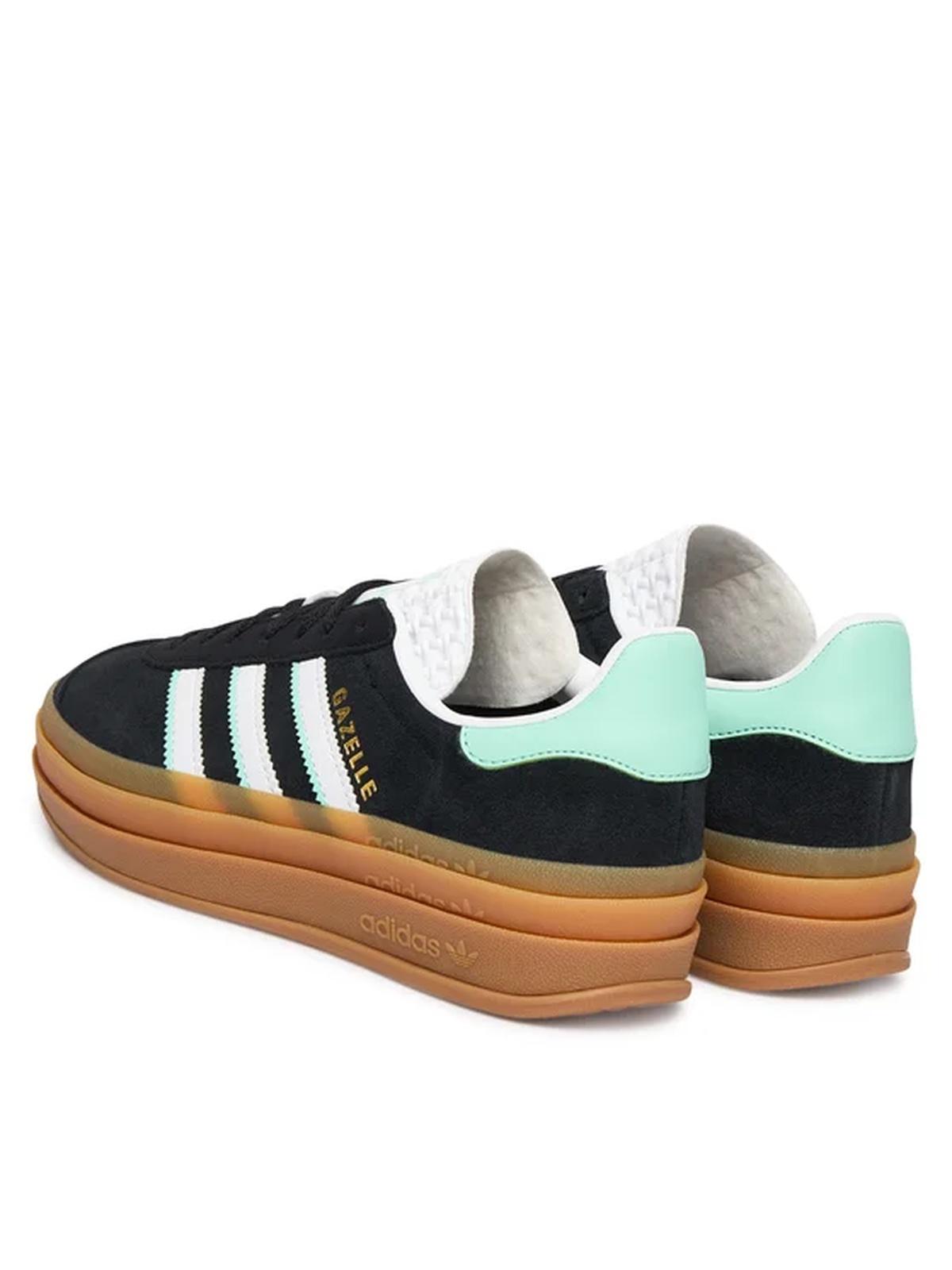 GAZELLE BOLD J      CBLACK/FTWWHT/GUM1 