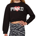 FELPA CON STAMPA CUORE PINKO 