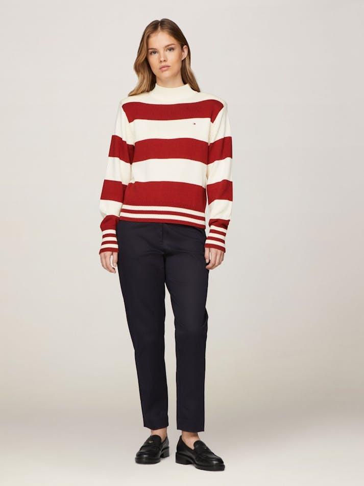 RUGBY STP  MOCK-NK S WW0WW42155/XNN TOMMY HILFIGER