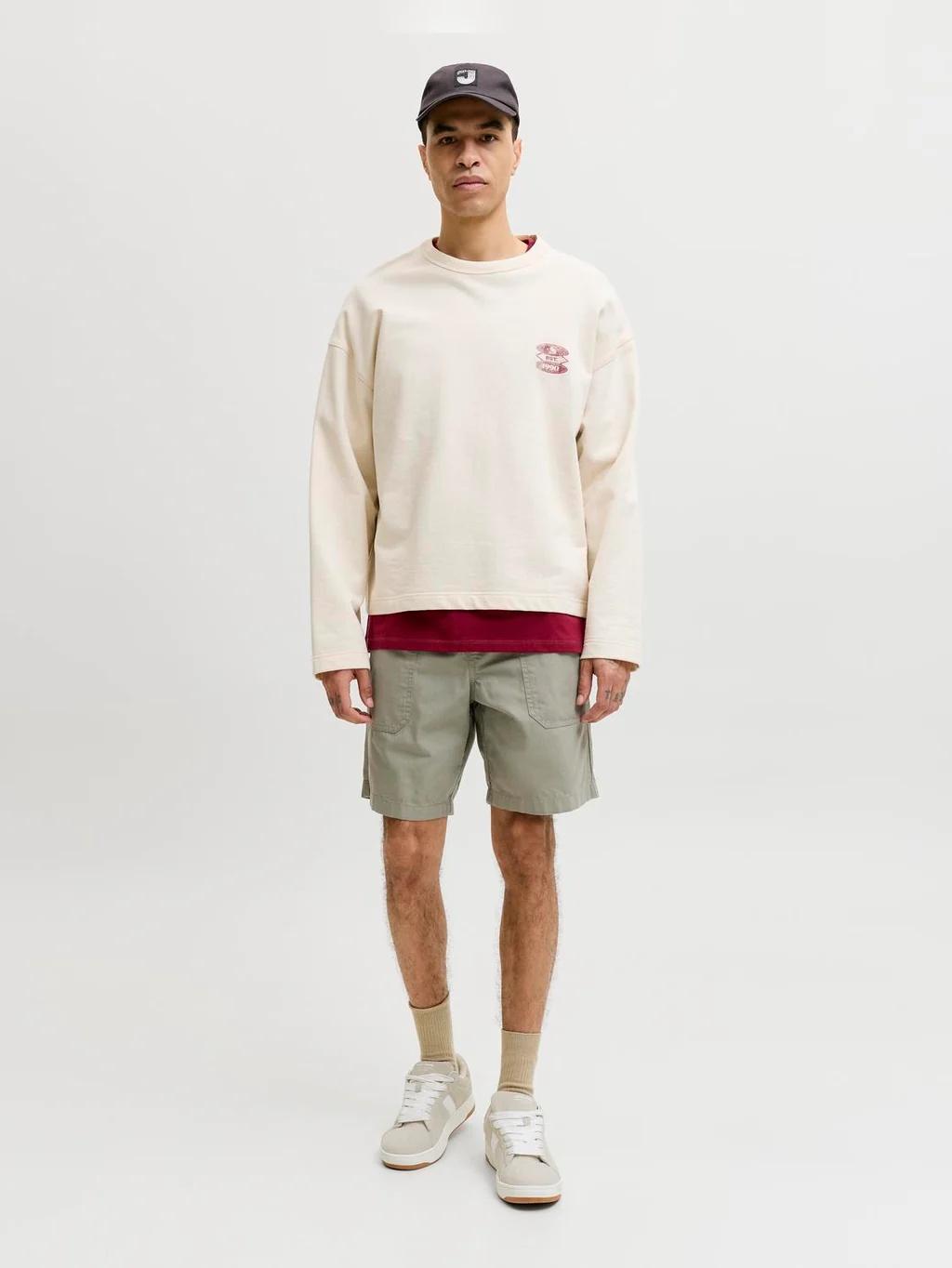 JPSTJAIDEN CORAL JOGGER SHORT REG 