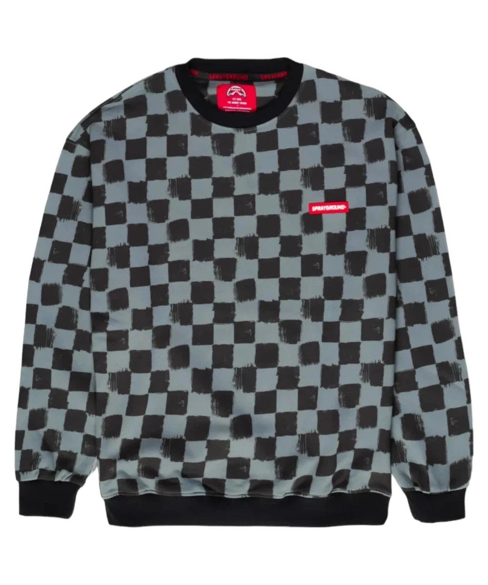 GREY SIP VANQUISH CREW SP612GREY/GREY SPRAYGROUND