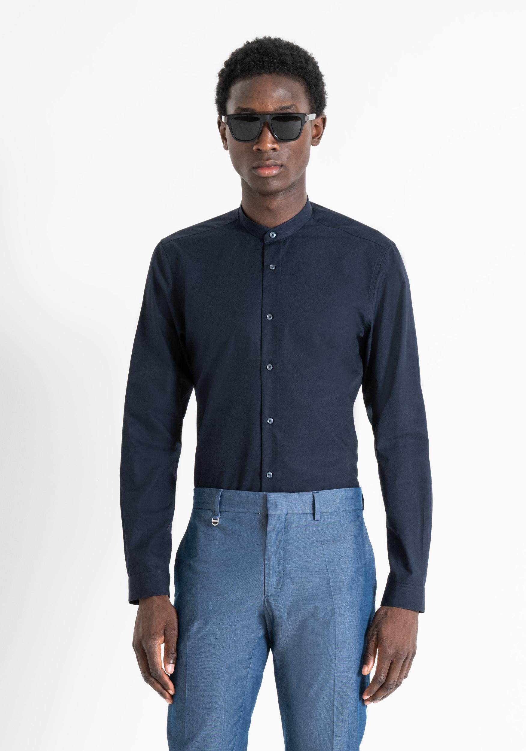 CAMICIA SEOUL SLIM FIT IN COTO 