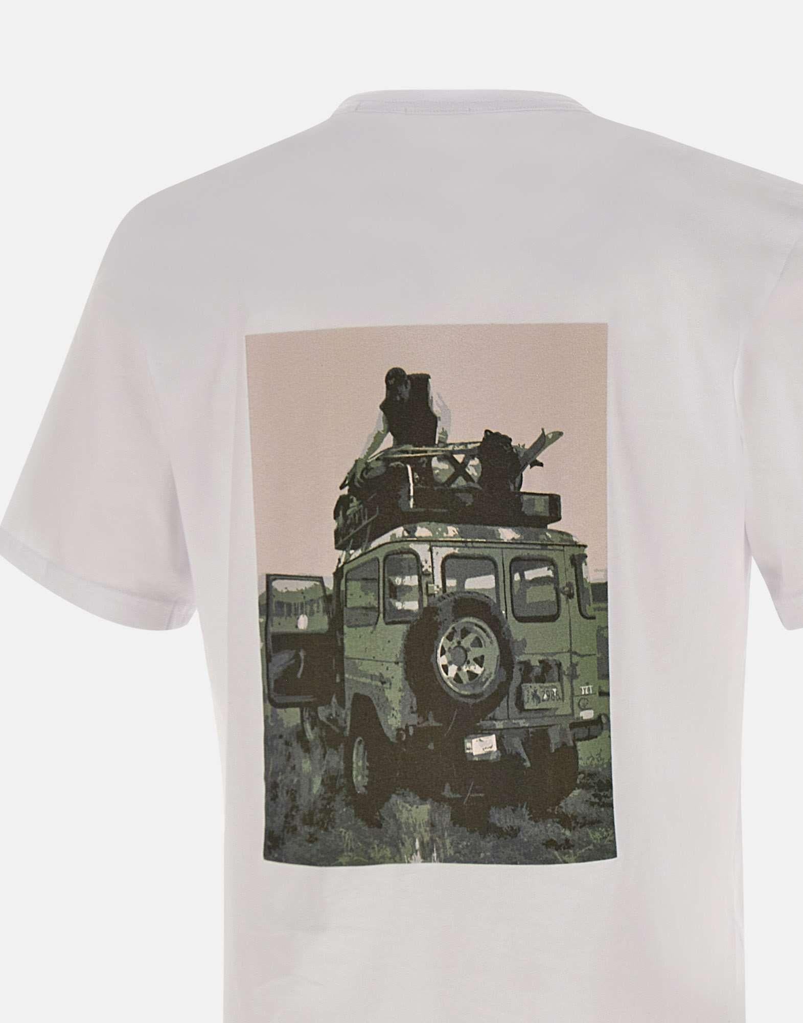 SAFARI T-SHIRT CFWOTE0129MRUT2926/8041 WOOLRICH