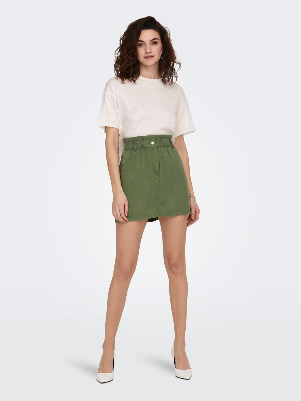 ONLOVA-ARIS LIFE HW CARGO SKIRT PNT 