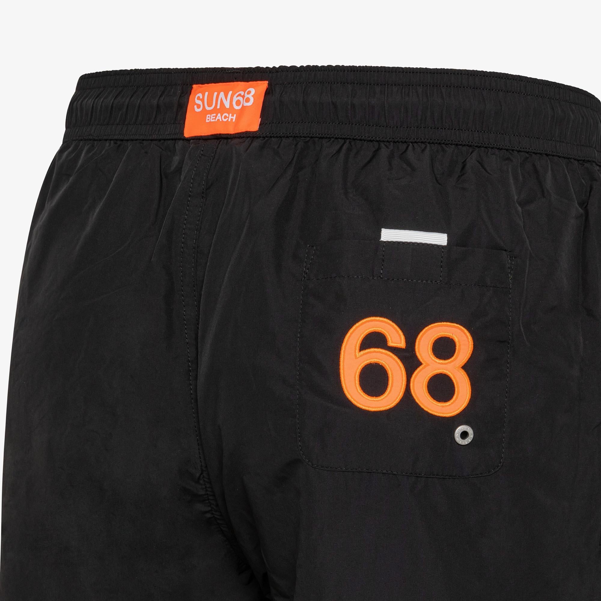 SWIM PANT WTH LOGO FLUO H33108/11 SUN68
