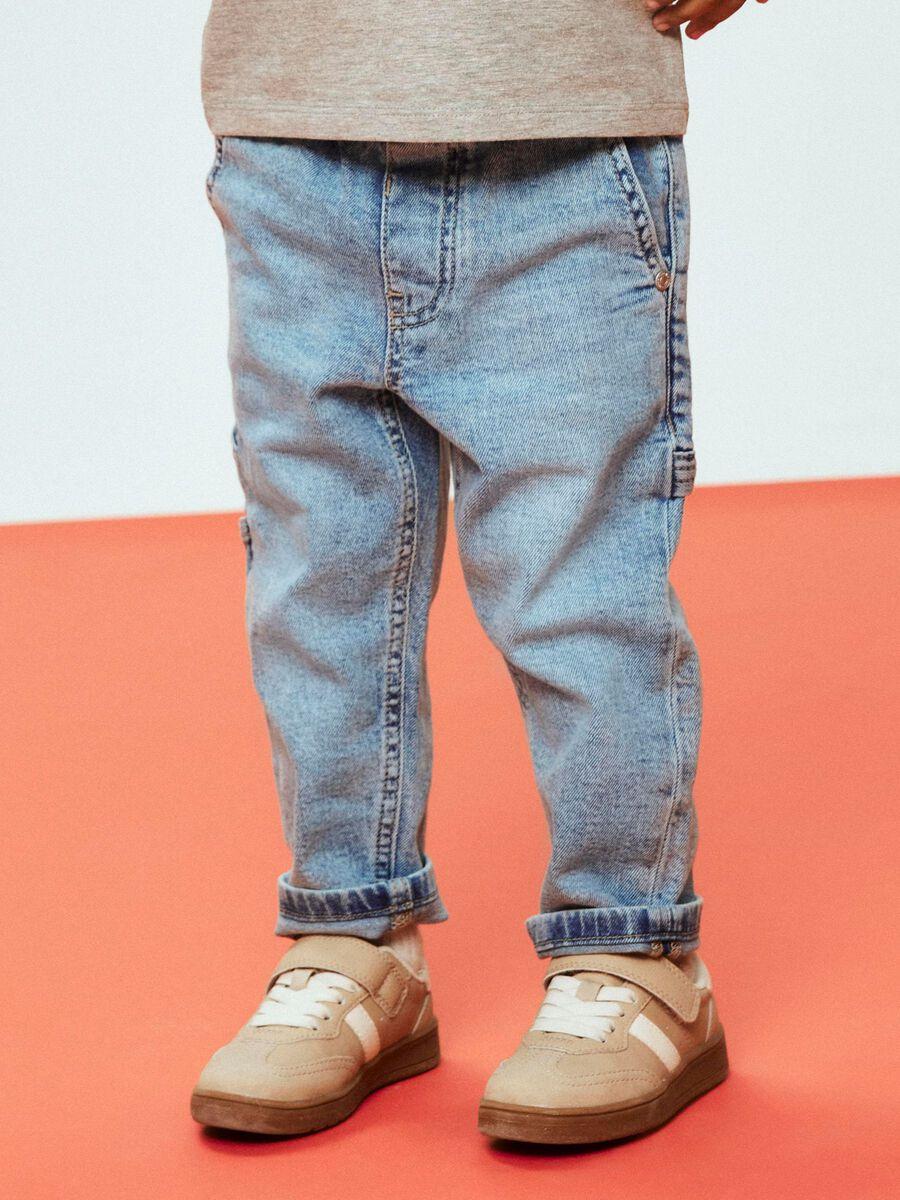 13242725/Vintage Medium Blue Denim NAME.IT