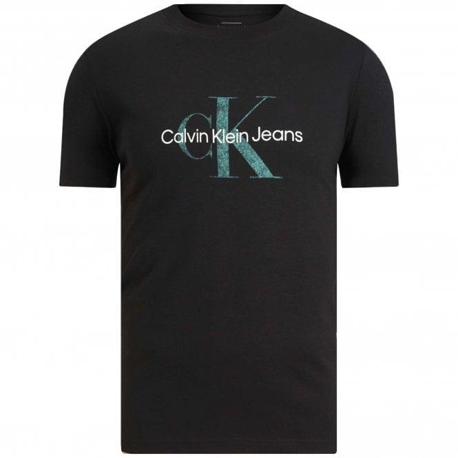 TEXTURED MONOLOGO TE J30J327086/BEH CALVIN KLEIN JEANS
