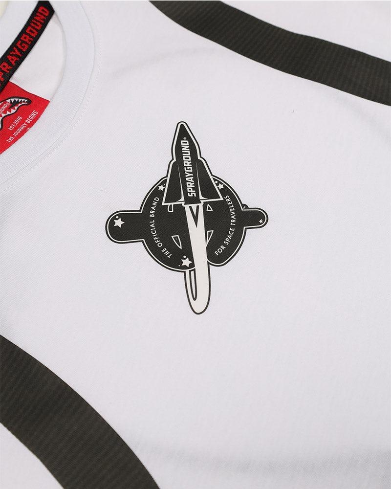 ALIEN PLUSH BACKPACK T-SHIRT SPY1332/WHITE SPRAYGROUND