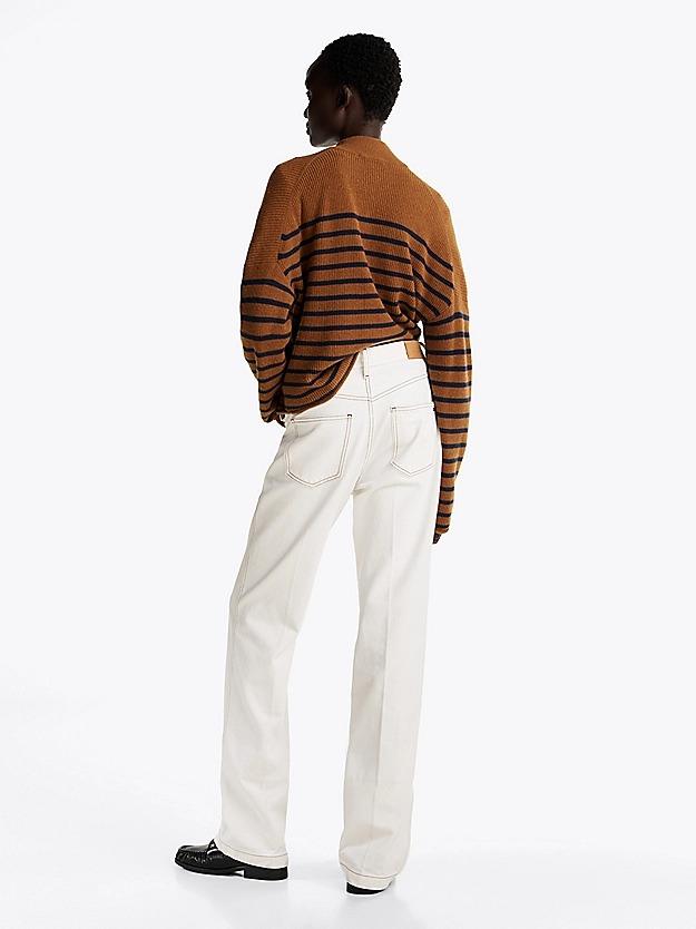 RELAXED BOOTCUT HW C WW0WW43718/YBL TOMMY HILFIGER