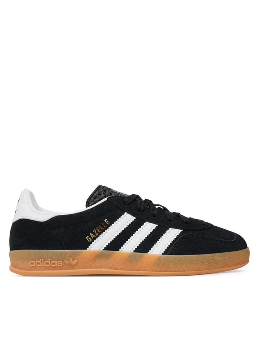 GAZELLE INDOOR J    CBLACK/FTWWHT/GUM2 
