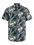 JACK AND JONES JJHONOLULU AOP SHIRT SS