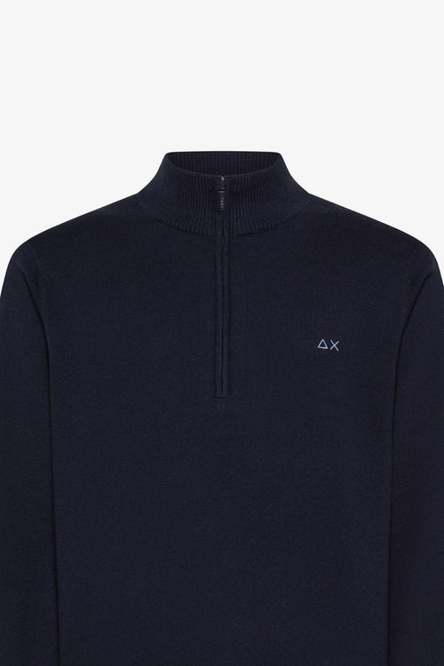 HALF ZIP SWEATER BASIC L/S 