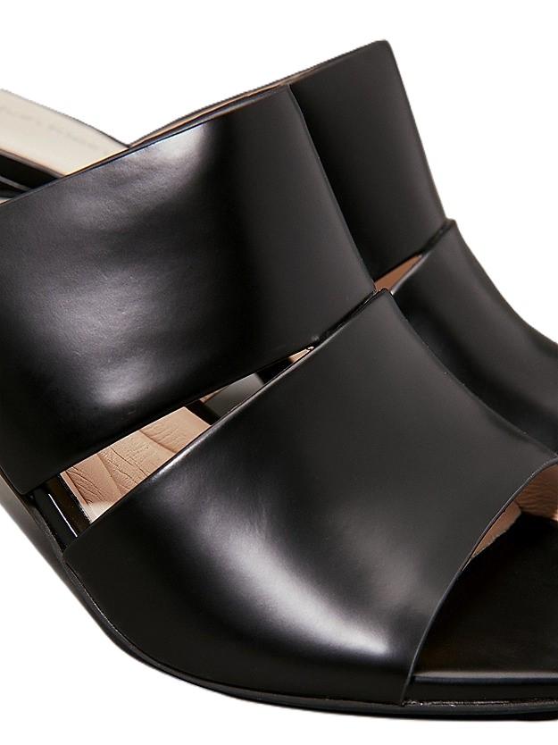 HEEL MULE 70 - LTH 2 HW0HW02460/BEH CALVIN KLEIN