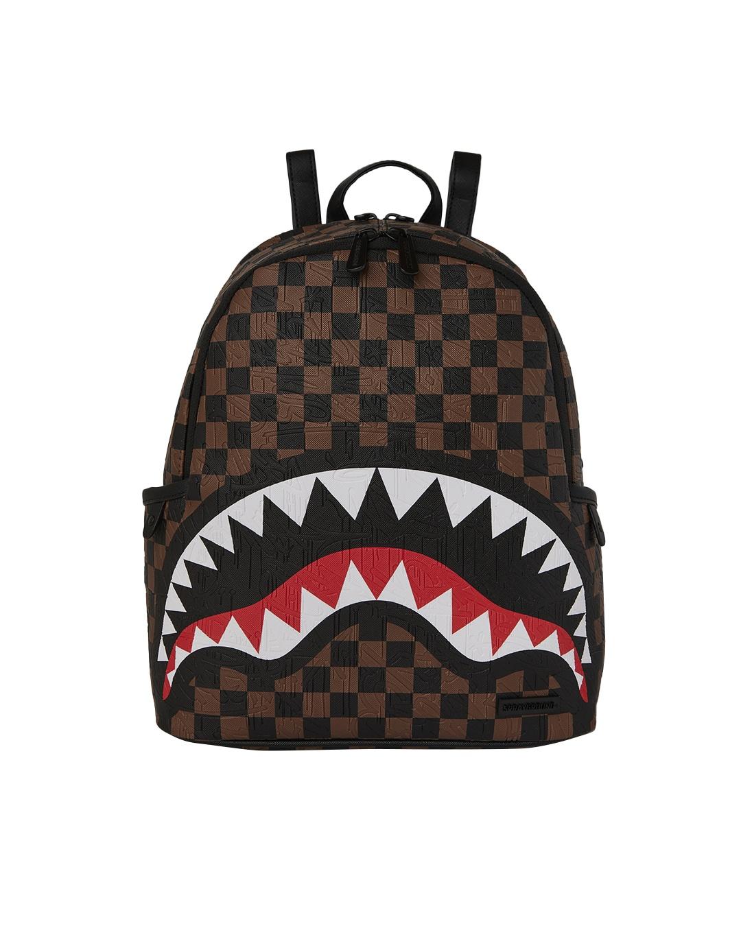 CHECK 2 EMBOSS SAVAGE BACKPACK 