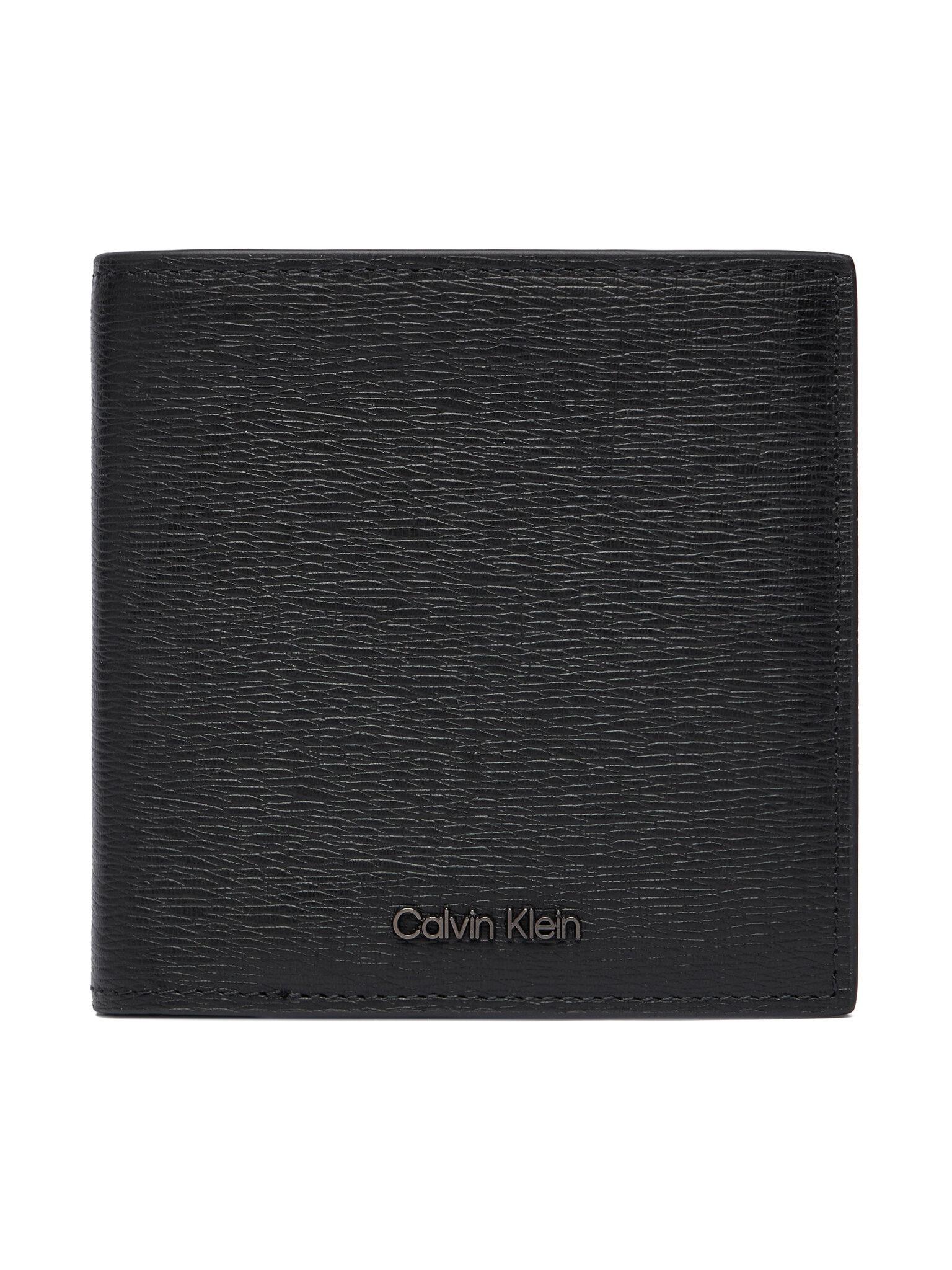 SAFFIANO EW SLIM TRIFOLD w CARD LV04D1075G/UB1 CALVIN KLEIN