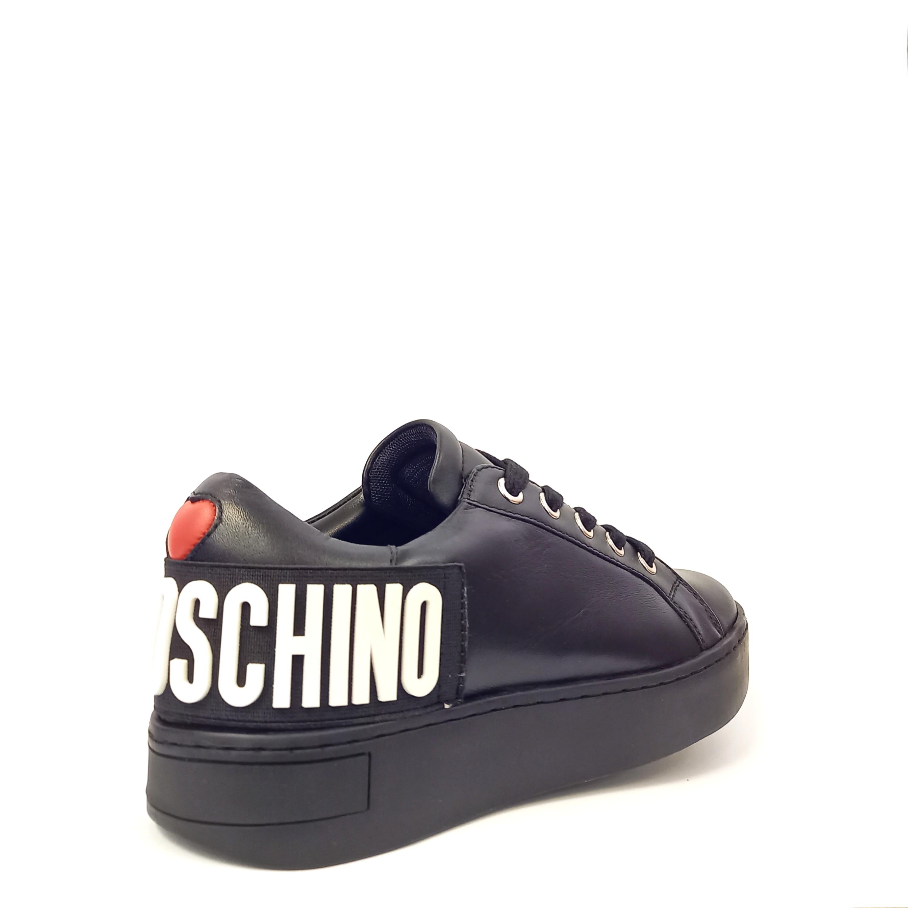 SCARPA JA15573G0D/000 LOVE MOSCHINO