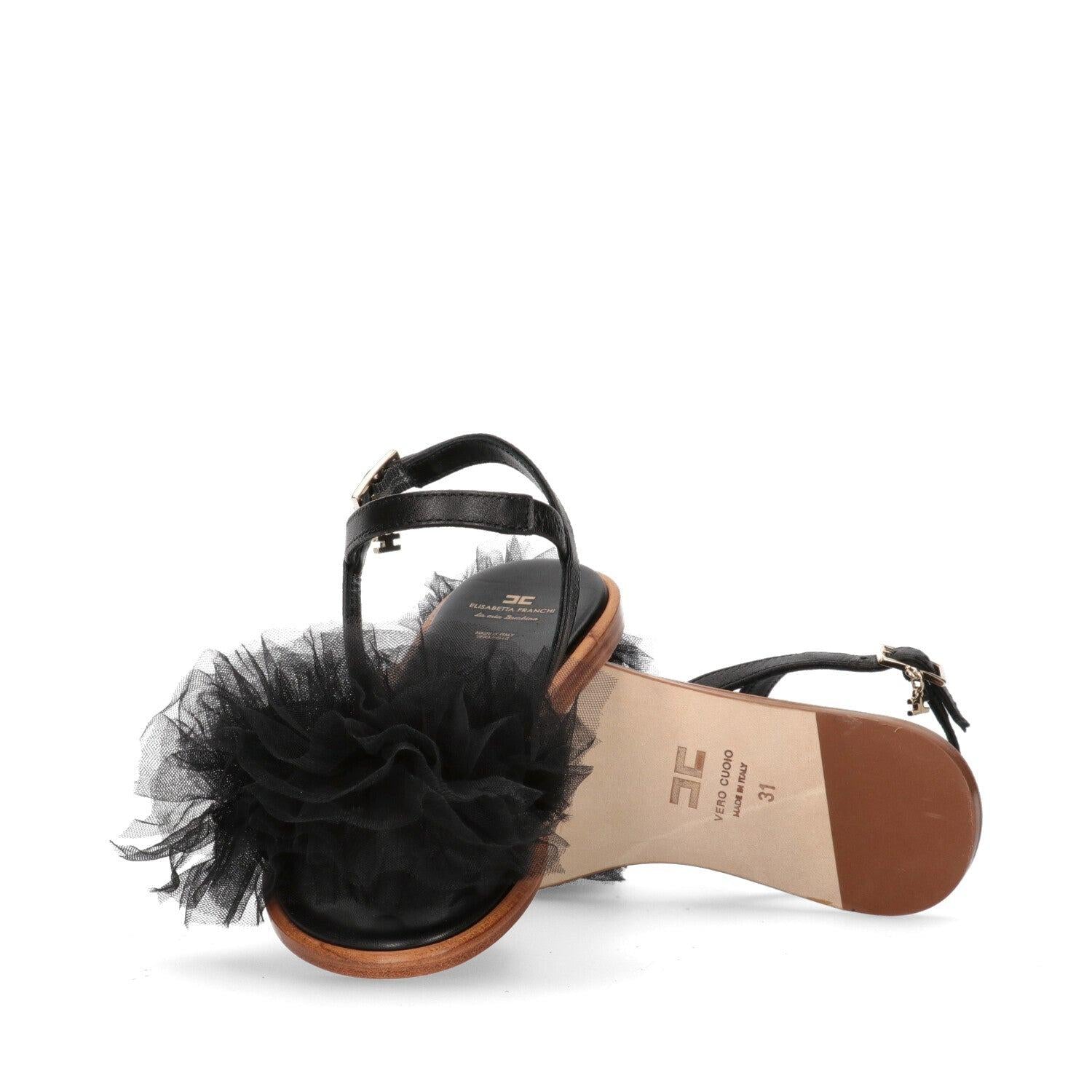 SANDAL E0049 1733/999 ELISABETTA FRANCHI La Mia Bambina