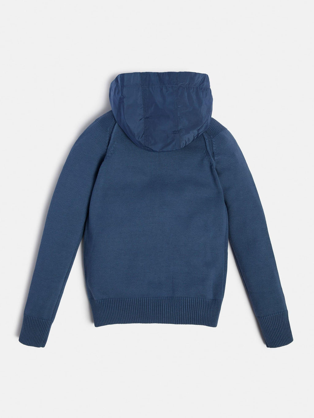 HOODED LS CARDIGAN W/ZIP_MINI L2YR00Z30W0/F75X GUESS