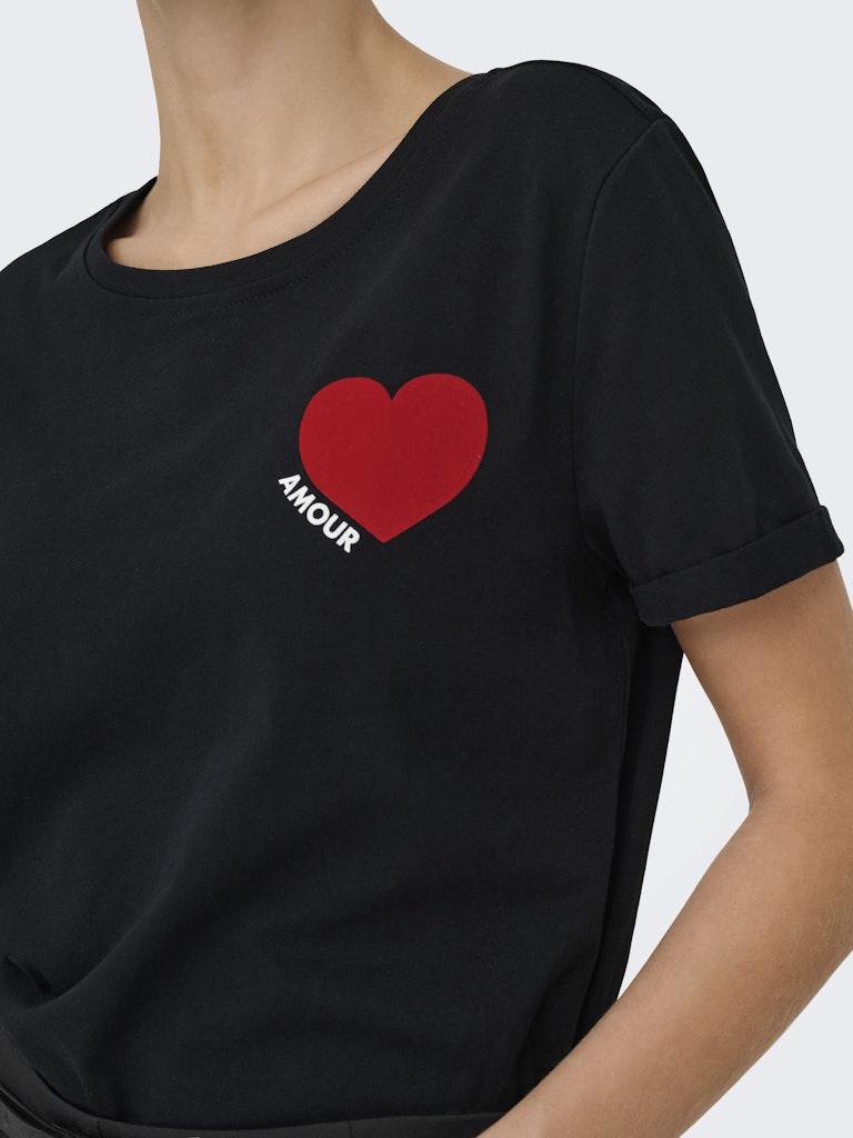 15366452/Black Heart barrados cherry ONLY