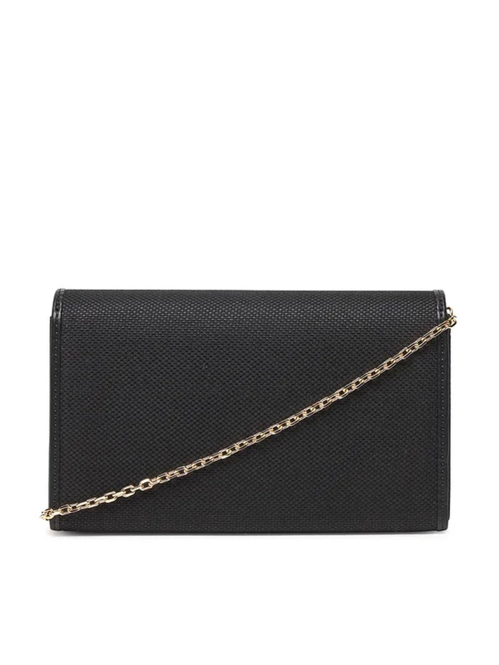 BORSA CANVAS NERO+PU NERO 