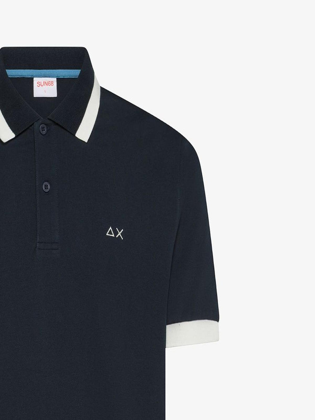 POLO BIG STRIPE ON COLLAR S/S 