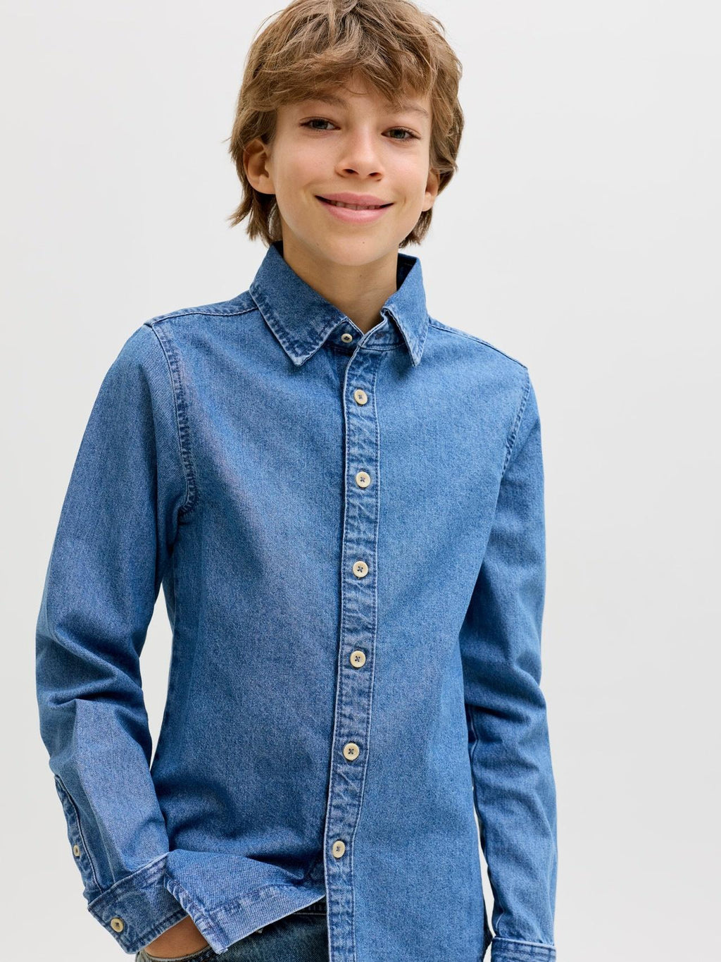 12294475/Blue Denim MID BLUE JACK JONES KIDS