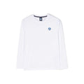 LS T-SHIRT WITH LOGO 795072/0101 NORTH SAILS
