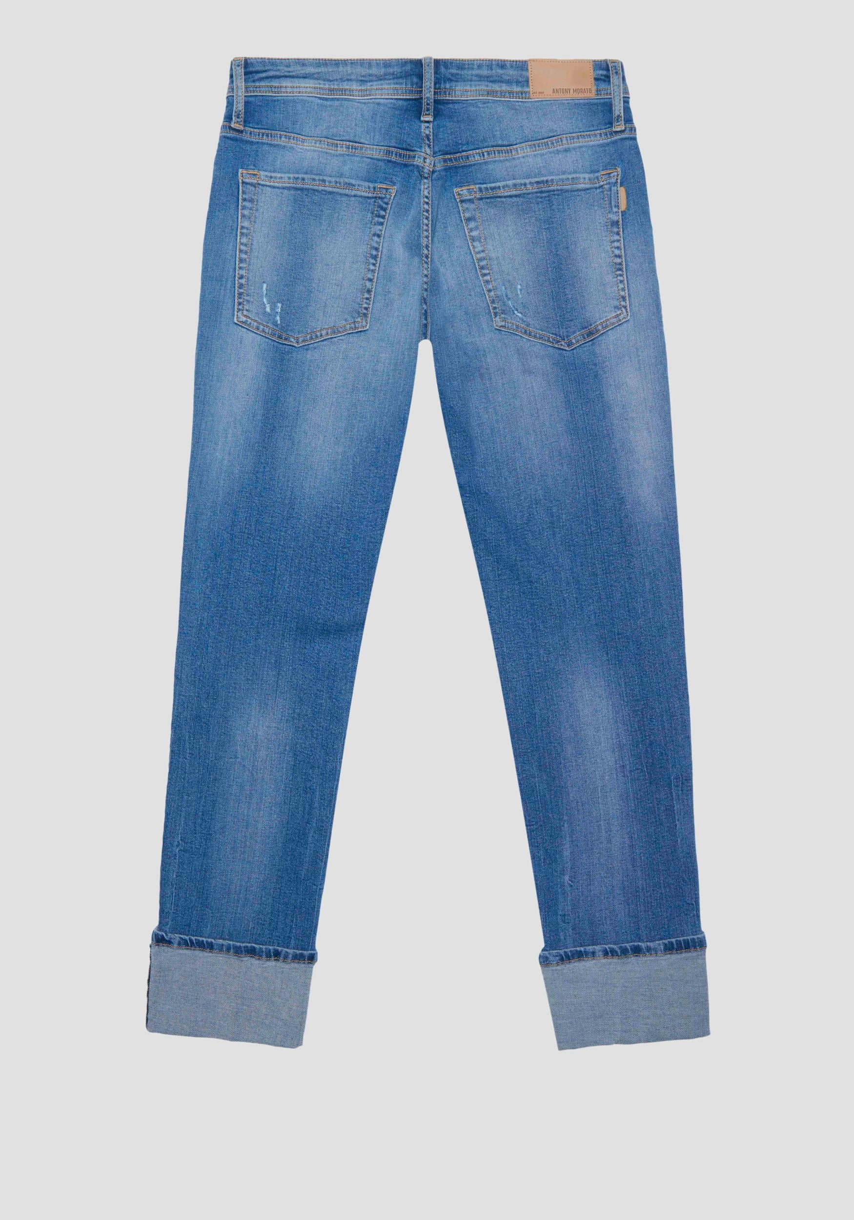 JEANS PAUL SUPER SKINNY FIT IN MMDT00243 FA750485 W01780/7010 ANTONY MORATO
