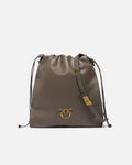 PINKO SLOUCHY CLASSIC BAG VITELLO MO
