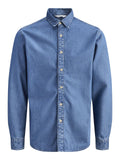 12289227/Blue Denim MID BLUE JACK AND JONES