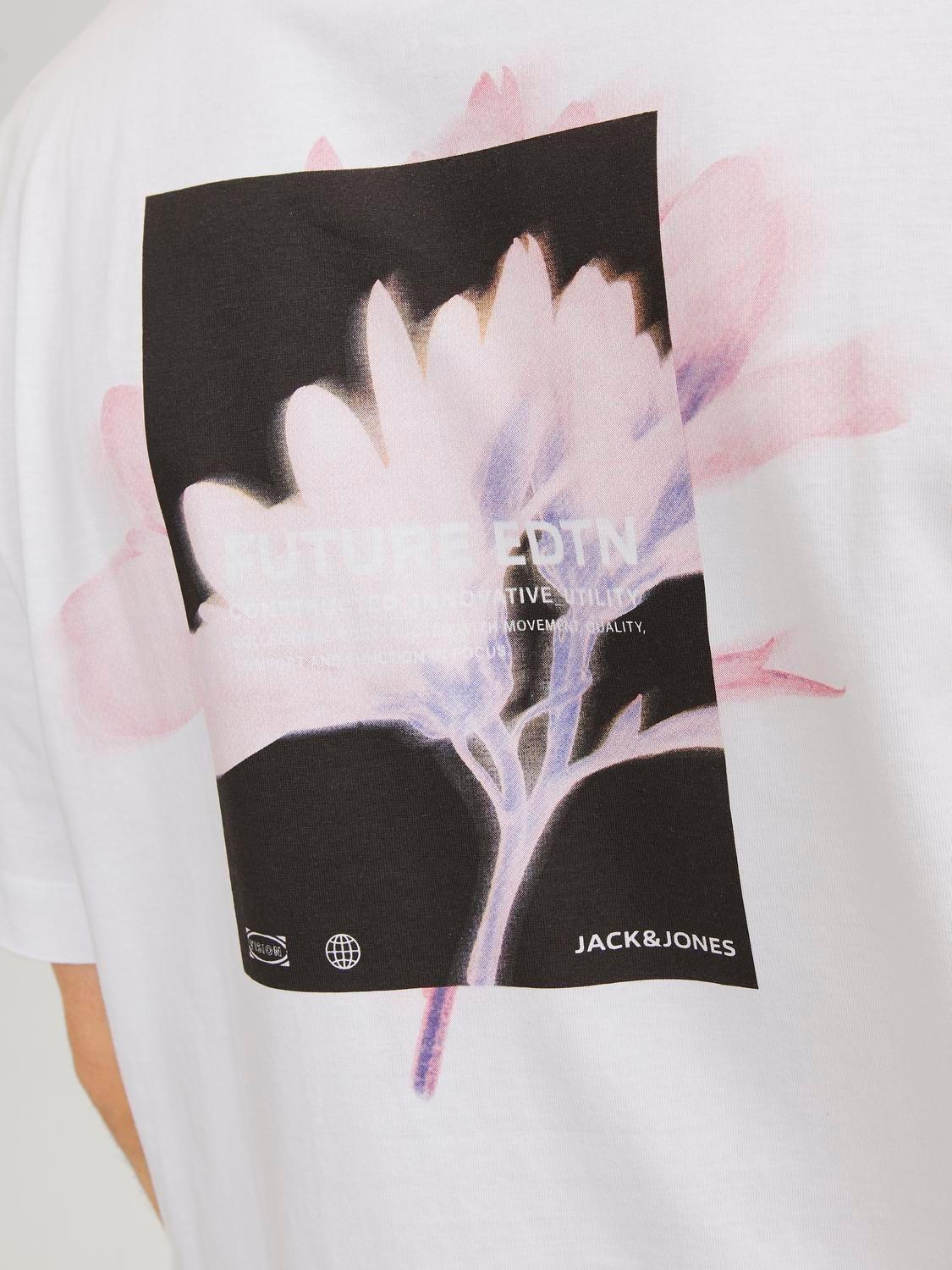 12253378/White JACK AND JONES