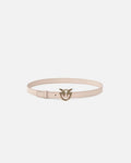 PINKO LOVE BERRY H2 BELT VITELLO SET
