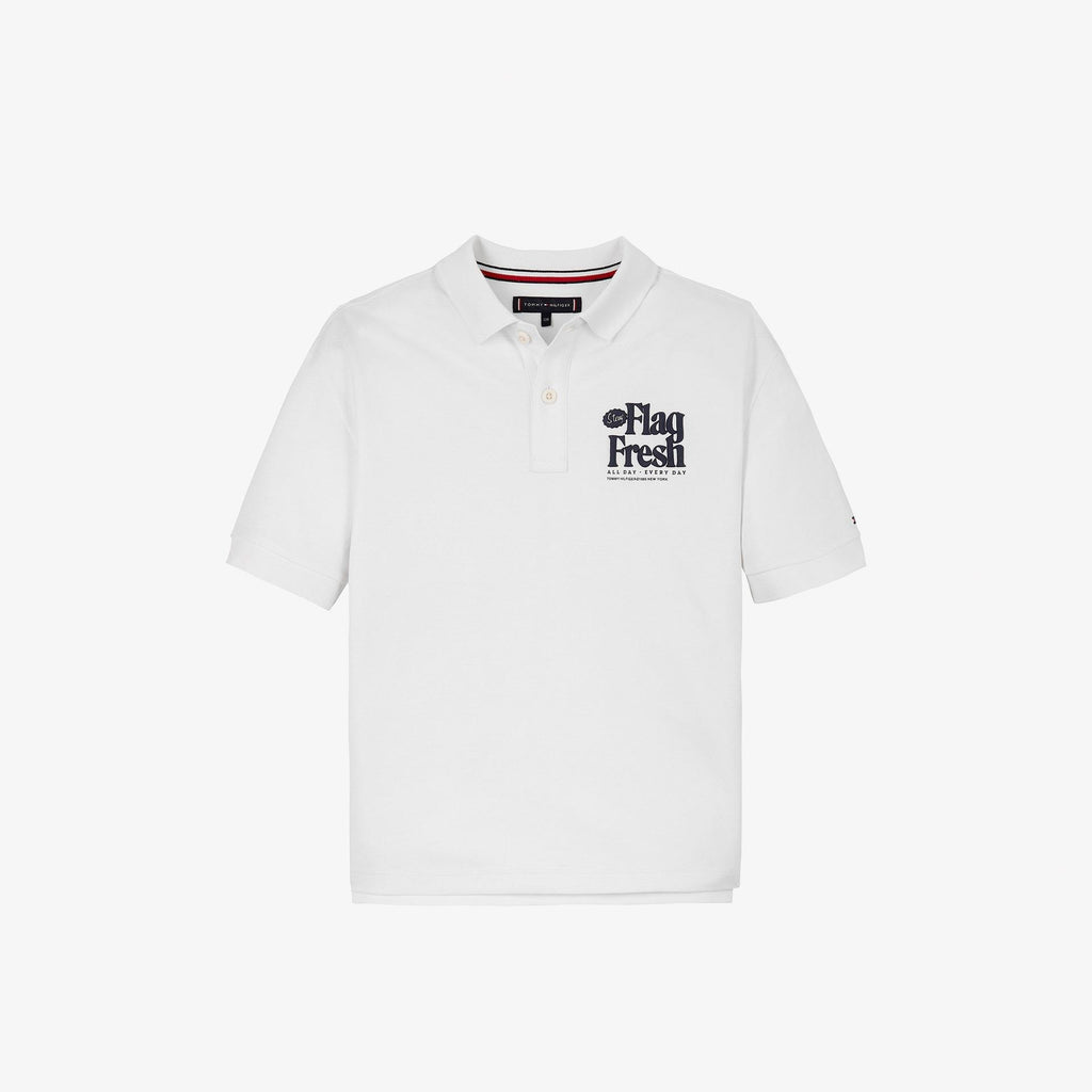 FLAG FUN REG POLO SS KB0KB09595/YBR TOMMY HILFIGER
