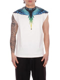 MARCELO BURLON COUNTY OF MILAN T-SHIRT JERSEY SLEEVELESS MAN