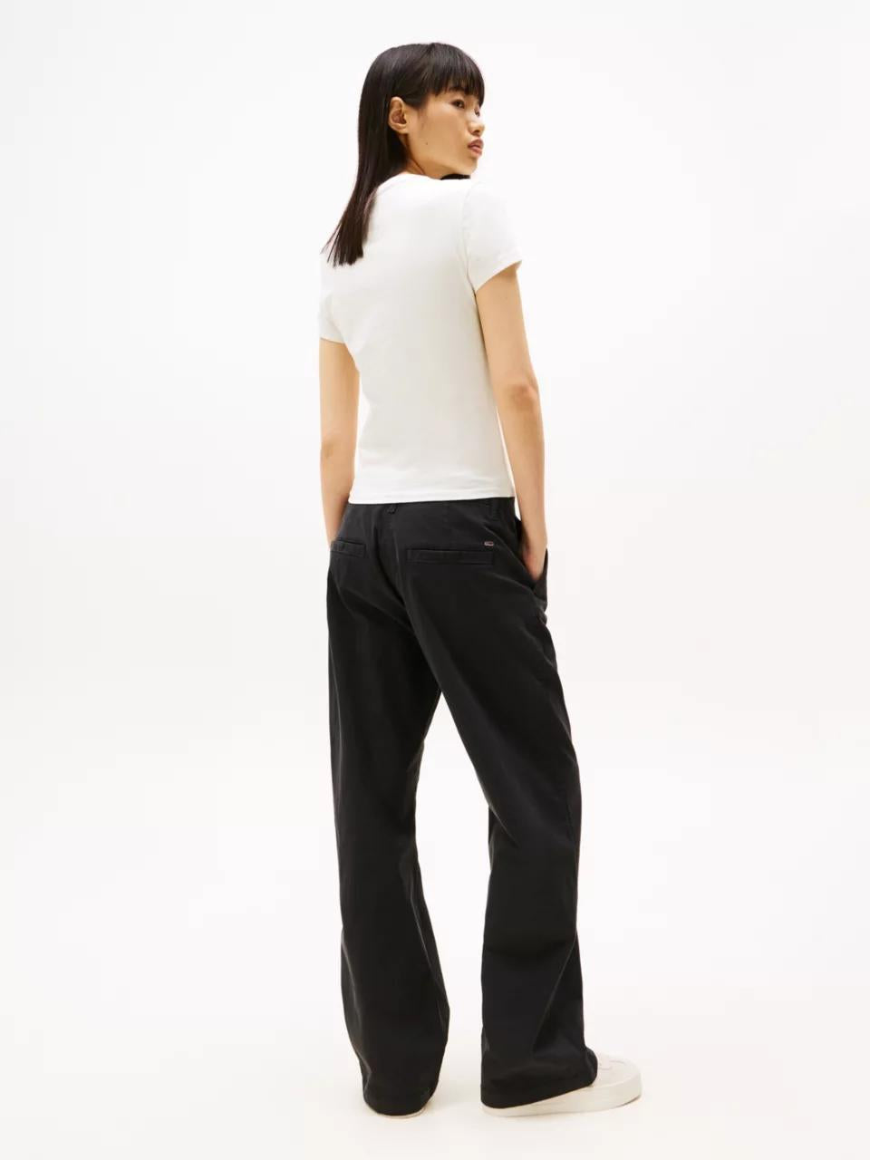TJW SLIM LINEAR TEE DW0DW18398/YBH TOMMY JEANS