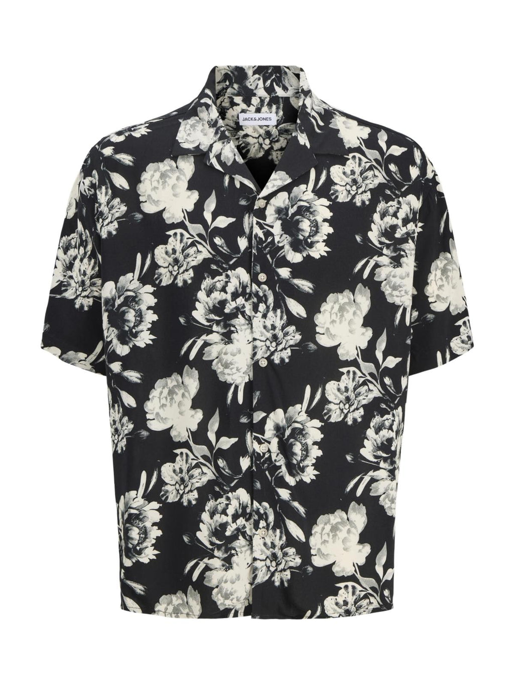 JJJEFF MONOCHROME AOP RESORT SHIRT SS 