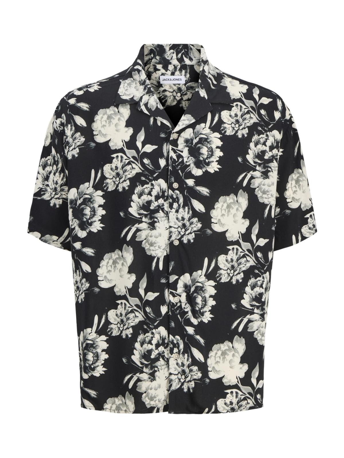 JJJEFF MONOCHROME AOP RESORT SHIRT SS 