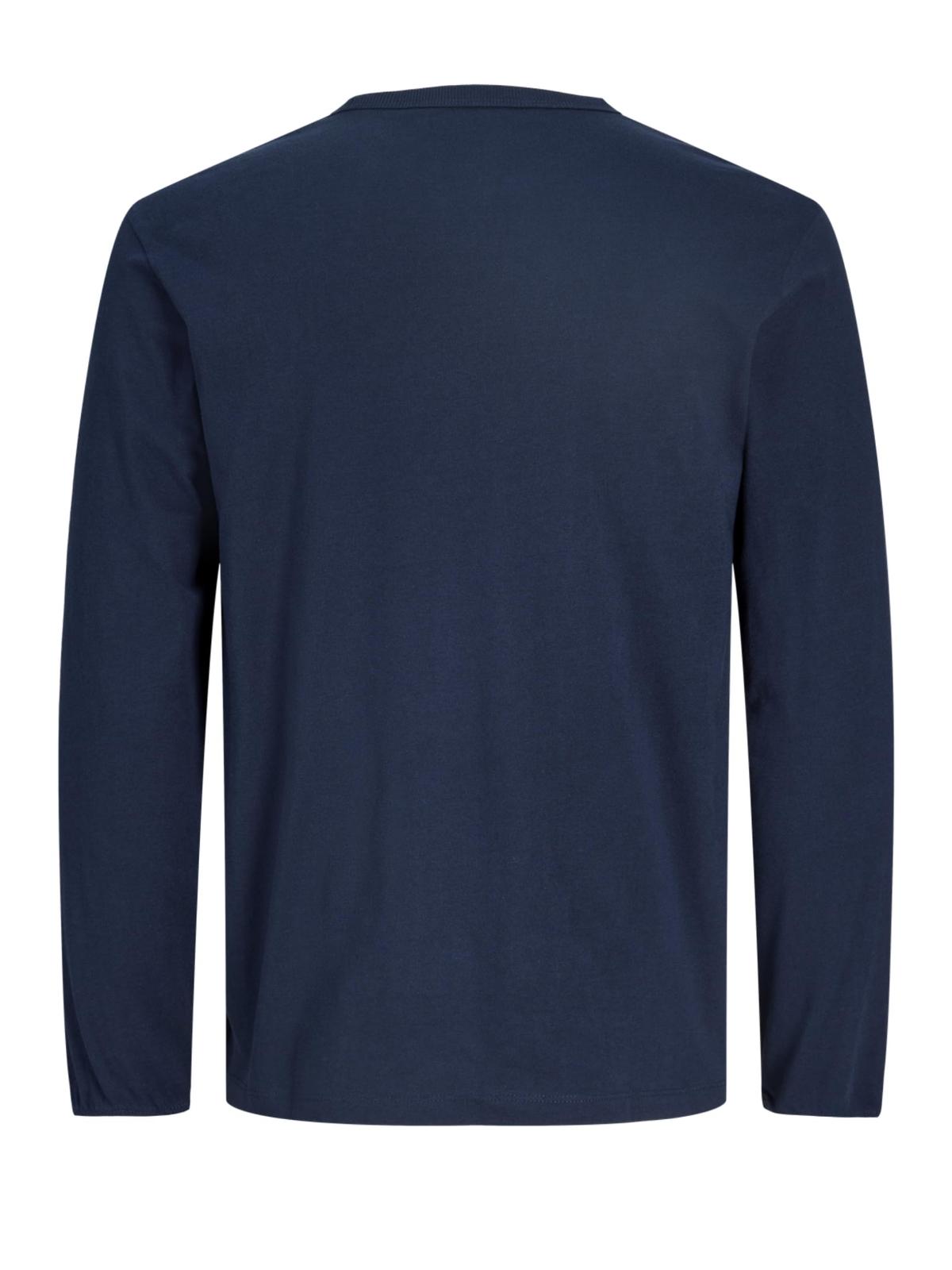 JJCOLLEGE LOGO TEE LS CREW NECK 