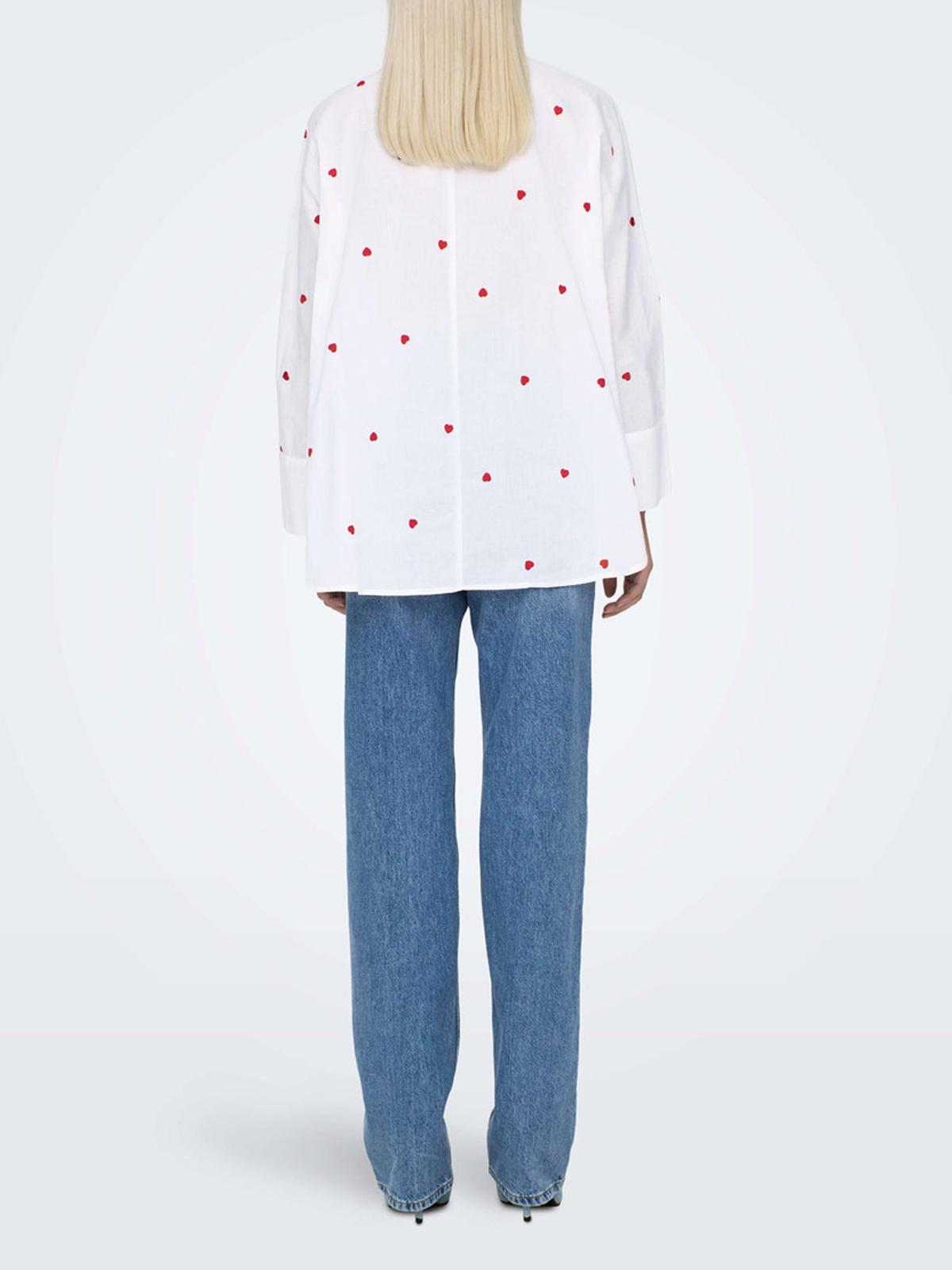 15283743/Bright White HEART ONLY