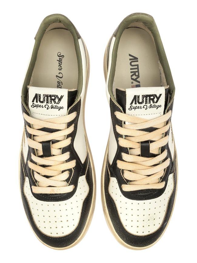 sneakers uomo medalist super vintage AVLM-SV46/WHITE-CVGR AUTRY