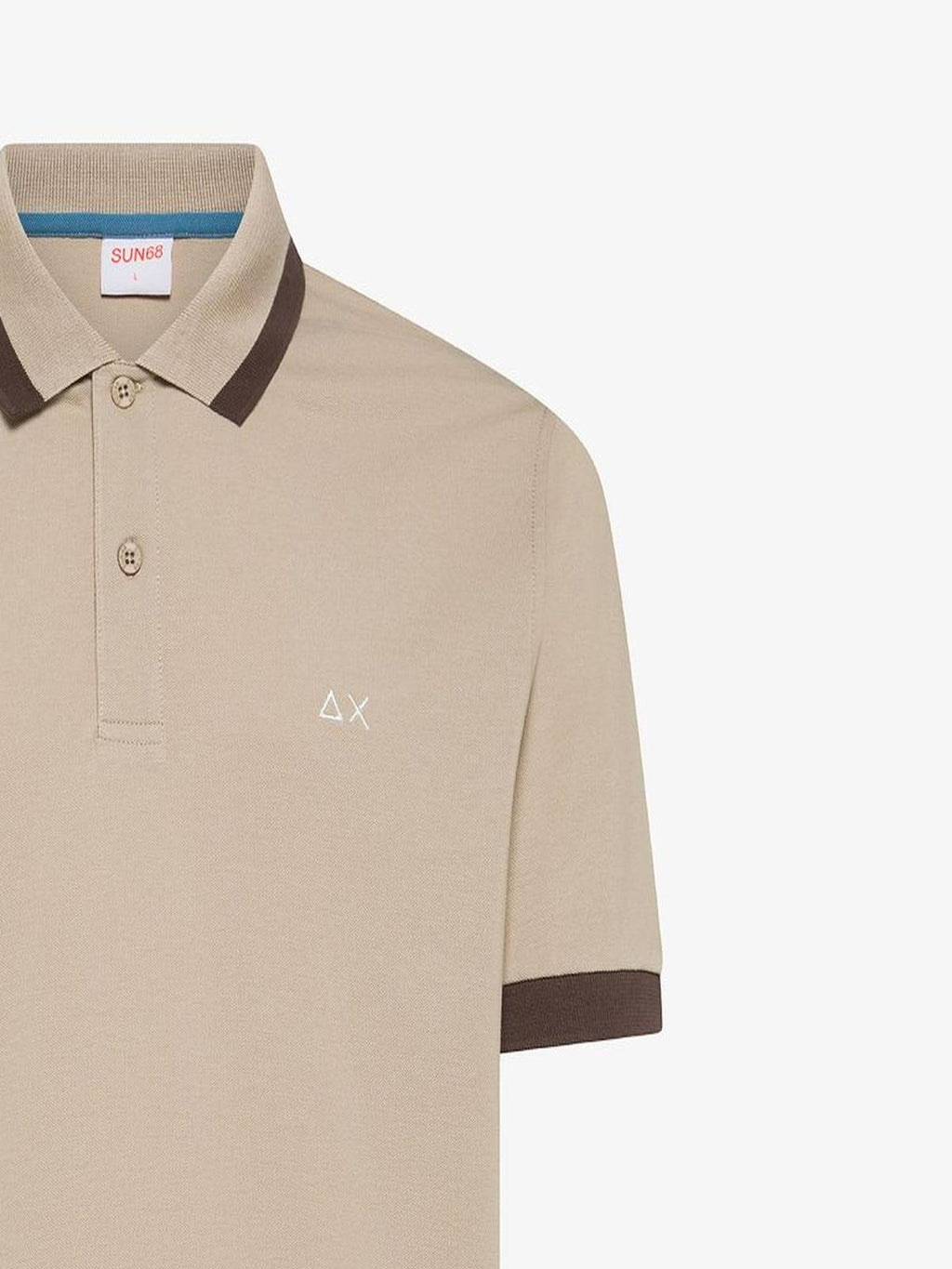 POLO BIG STRIPE ON COLLAR S/S 