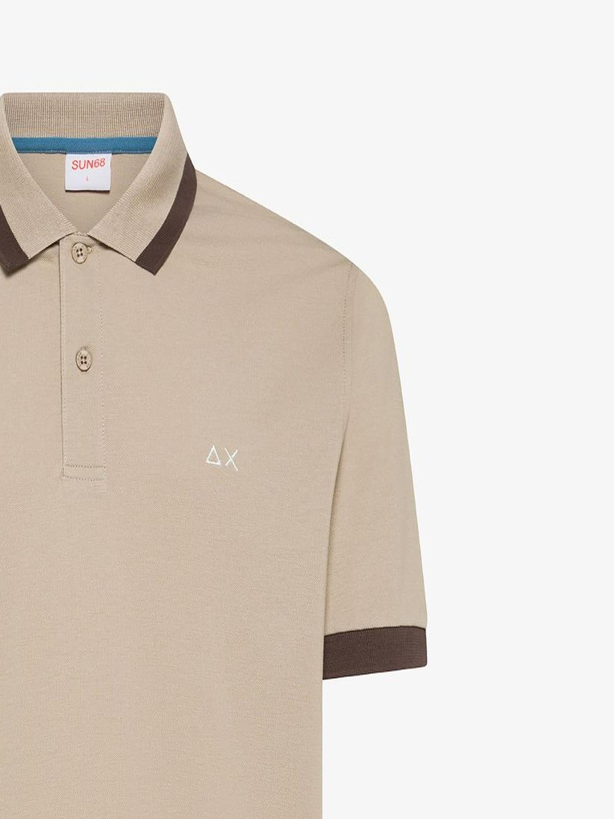 POLO BIG STRIPE ON COLLAR S/S 