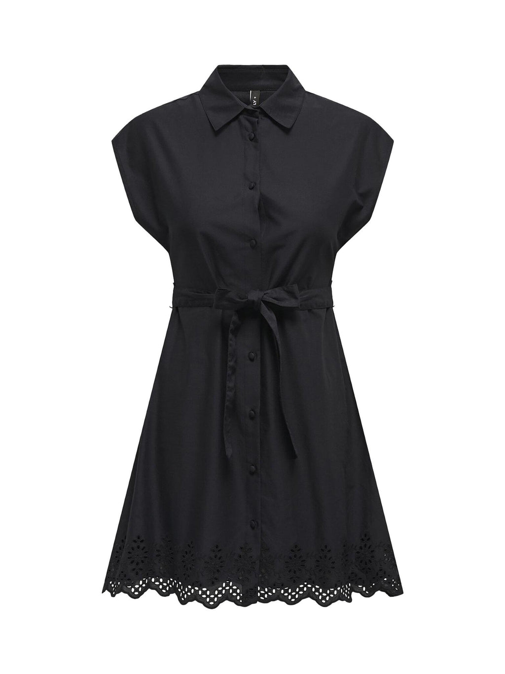 ONLLOU LIFE EMB S/S SHIRT DRESS PTM 