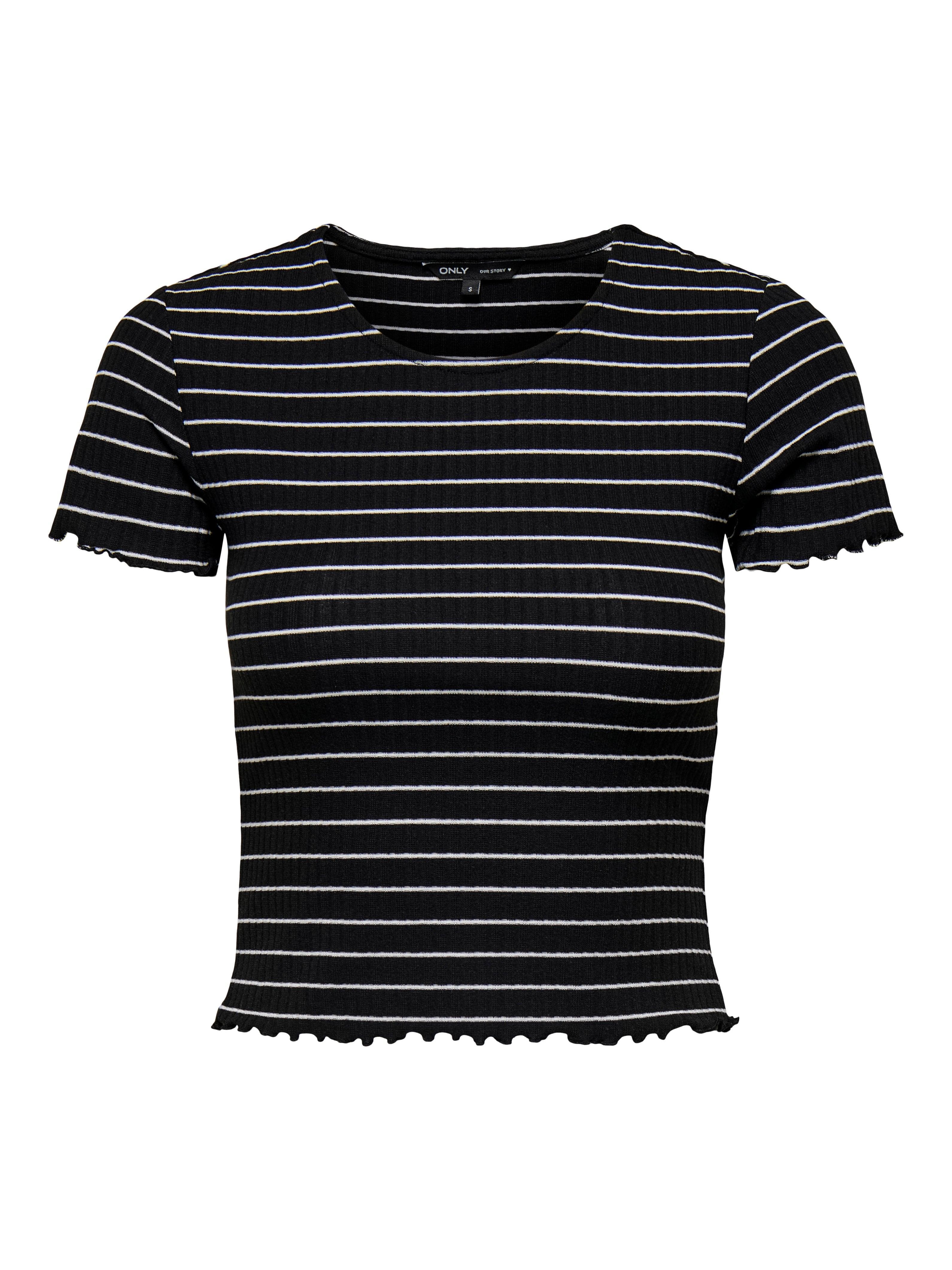 ONLEMMA STRIPE S/S TOP JRS 